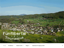Tablet Screenshot of fuenflibertal-tourismus.ch
